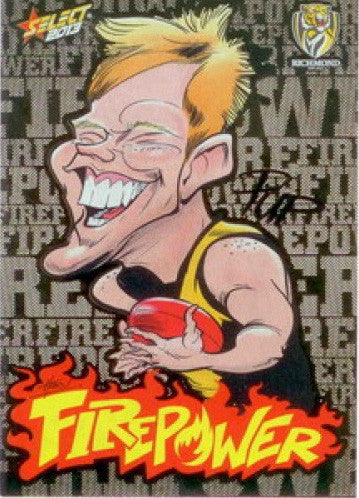 Jack Riewoldt, Firepower Caricature, 2013 Select AFL Champions