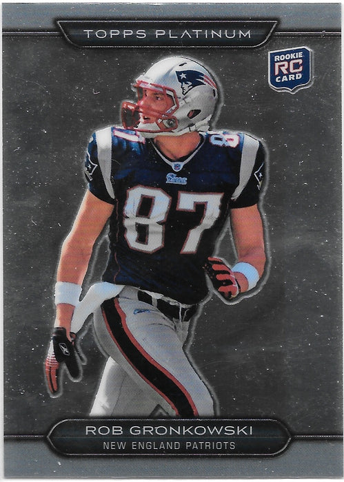Rob Gronkowski, RC, 2010 Topps Platinum Football NFL