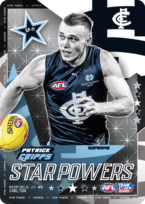 Patrick Cripps, Star Powers, 2023 Teamcoach AFL