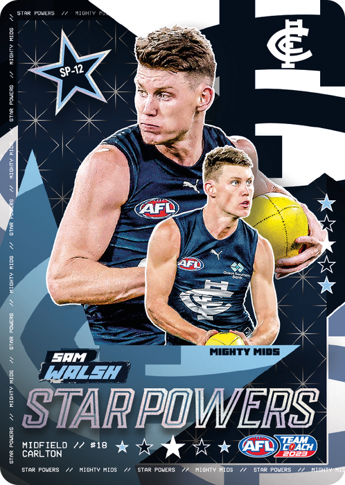 Sam Walsh, Team Star Powers, 2023 Teamcoach AFL