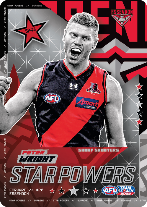 Peter Wright, Star Powers, 2023 Teamcoach AFL