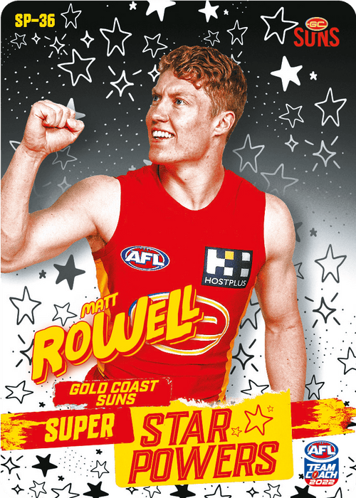 Matt Rowell, Star Powers, 2022 Teamcoach AFL