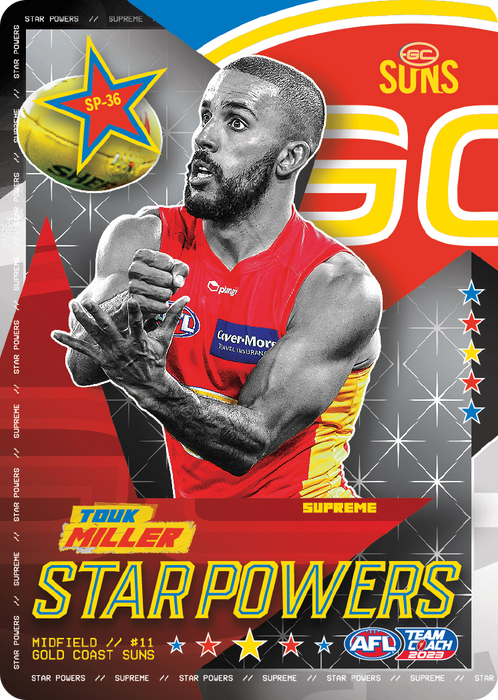 Touk Miller, Star Powers, 2023 Teamcoach AFL