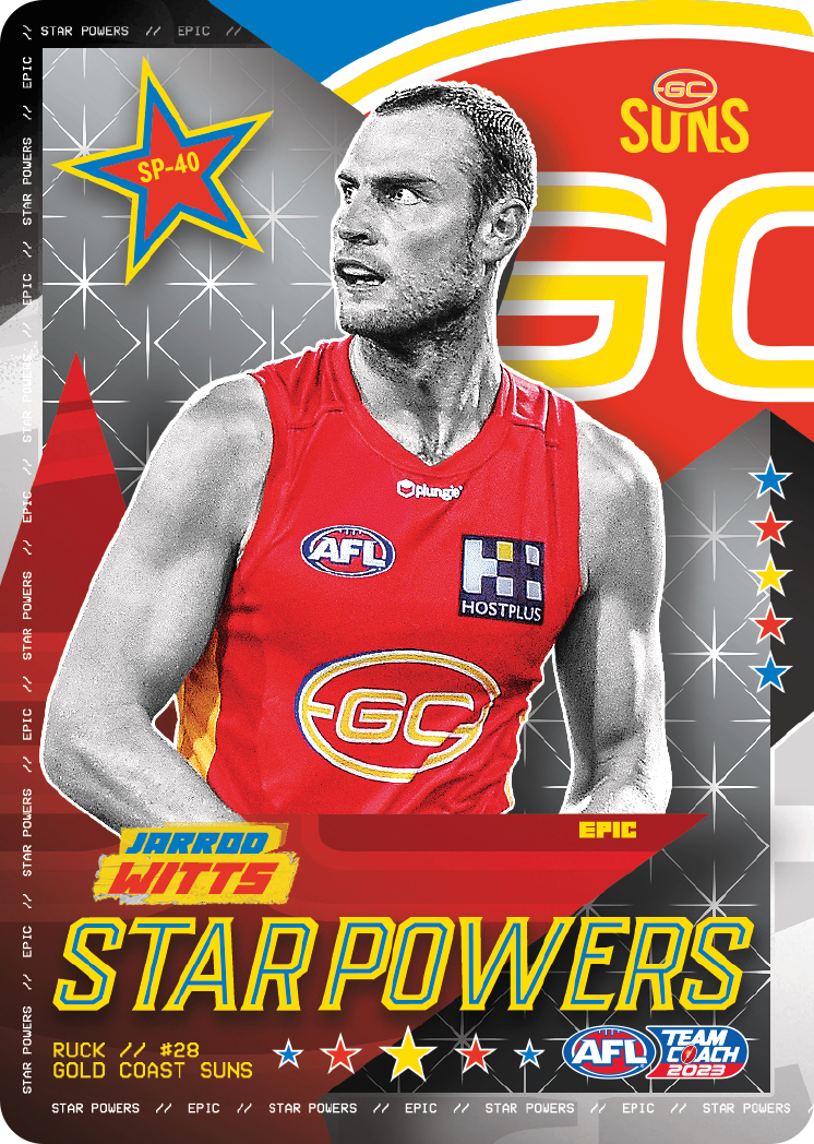 Jarrod Witts, Star Powers, 2023 Teamcoach AFL