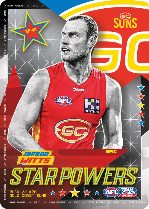 Jarrod Witts, Star Powers, 2023 Teamcoach AFL