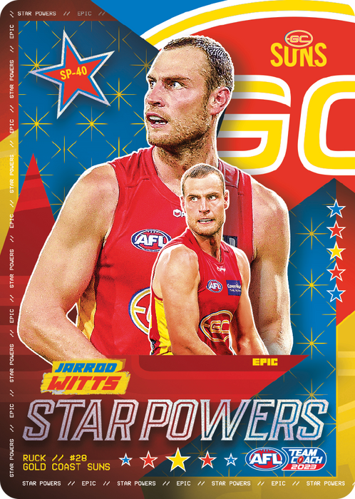 Jarrod Witts, Team Star Powers, 2023 Teamcoach AFL