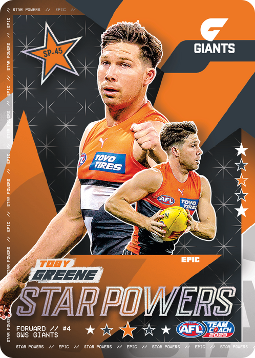 Toby Greene, Team Star Powers, 2023 Teamcoach AFL