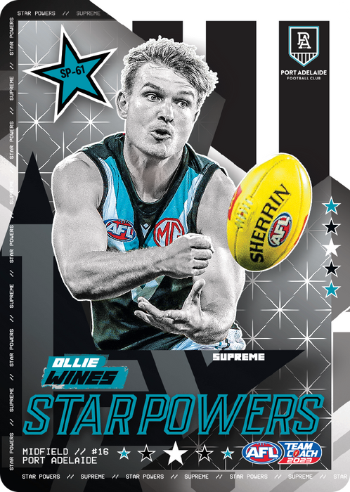 Ollie Wines, Star Powers, 2023 Teamcoach AFL