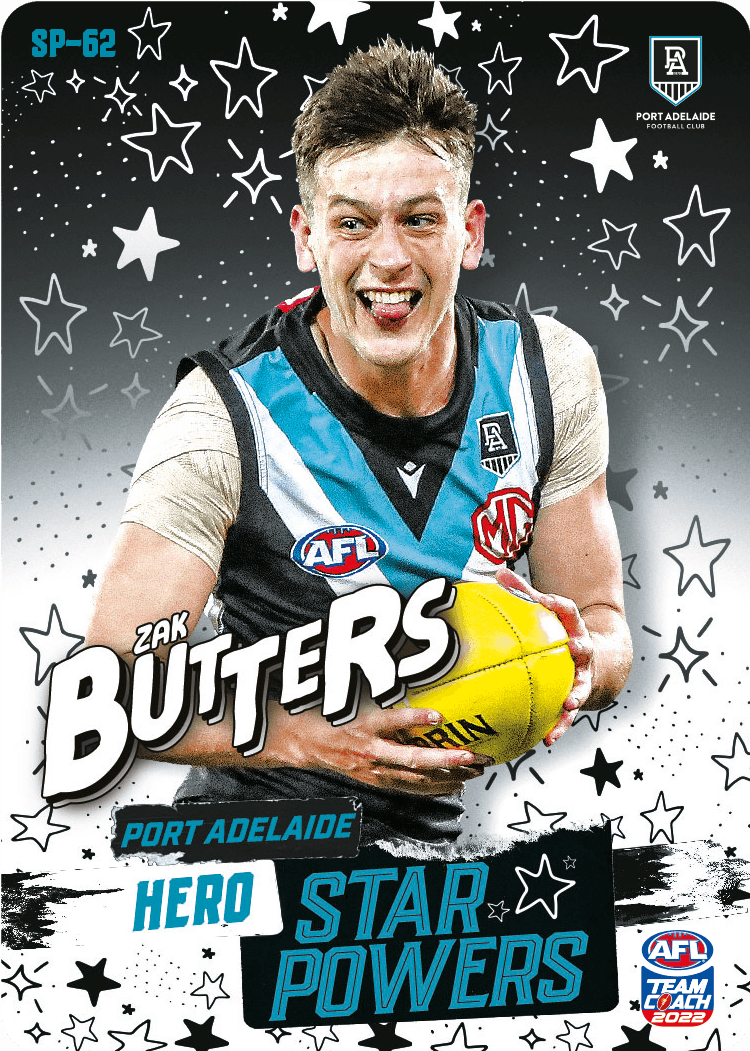 Zak Butters, Star Powers, 2022 Teamcoach AFL