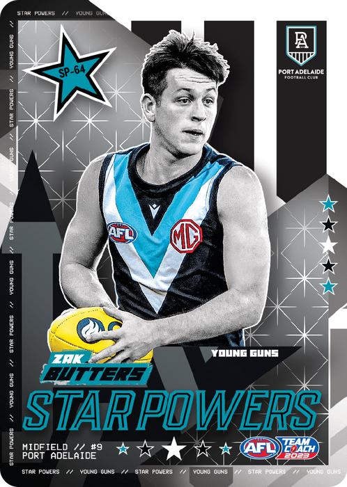 Zak Butters, Star Powers, 2023 Teamcoach AFL
