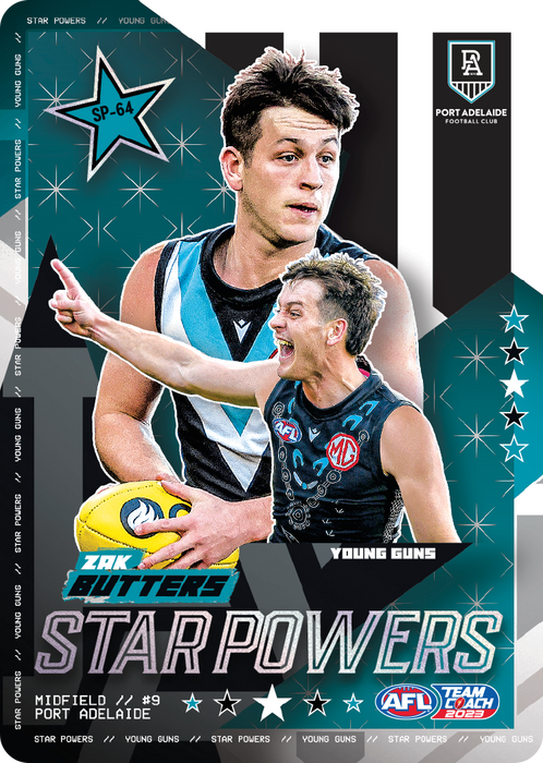 Zak Butters, Team Star Powers, 2023 Teamcoach AFL
