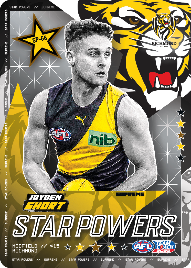 Jayden Short, Star Powers, 2023 Teamcoach AFL