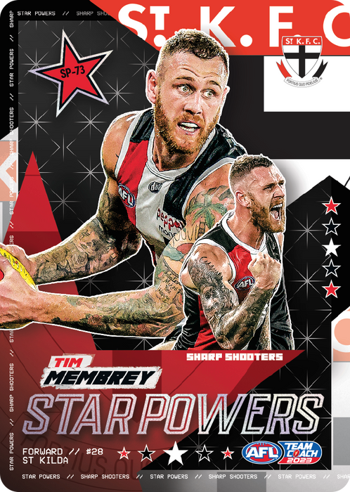 Tim Membrey, Team Star Powers, 2023 Teamcoach AFL