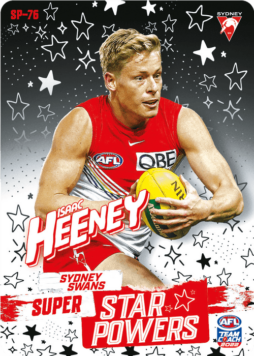 Isaac Heeney, Star Powers, 2022 Teamcoach AFL
