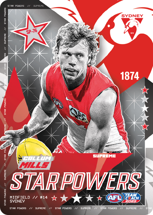 Callum Mills, Star Powers, 2023 Teamcoach AFL