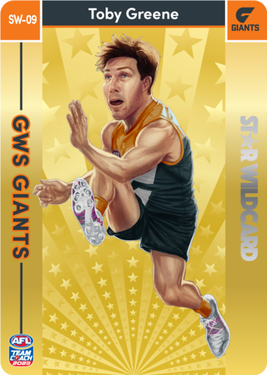 Toby Greene, Gold Star Wildcard, 2023 Teamcoach AFL