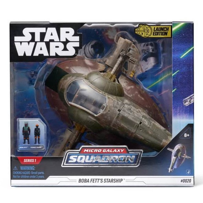 Boba Fett's Star Ship - Star Wars Micro Galaxy Squadron Launch Edition
