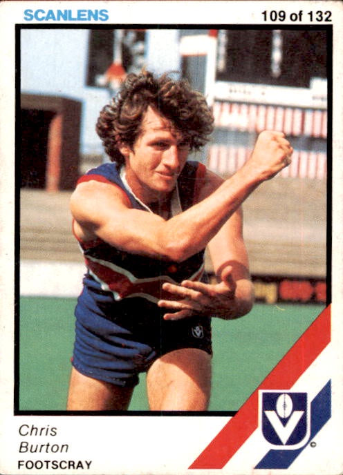 Chris Burton, 1984 Scanlens VFL