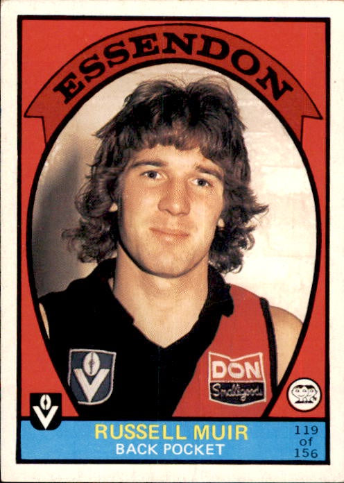Russell Muir, 1978 Scanlens VFL