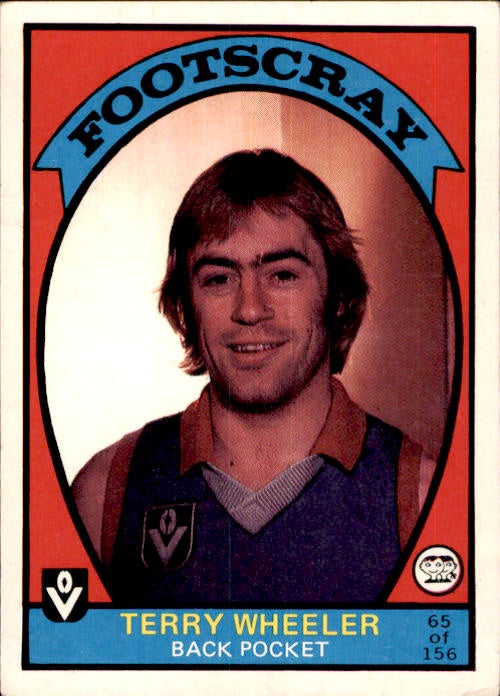 Terry Wheeler, 1978 Scanlens VFL