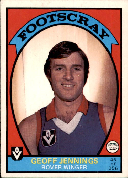 Geoff Jennings, 1978 Scanlens VFL