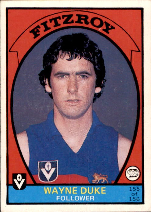 Wayne Duke, 1978 Scanlens VFL