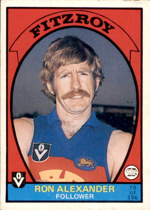Ron Alexander, 1978 Scanlens VFL