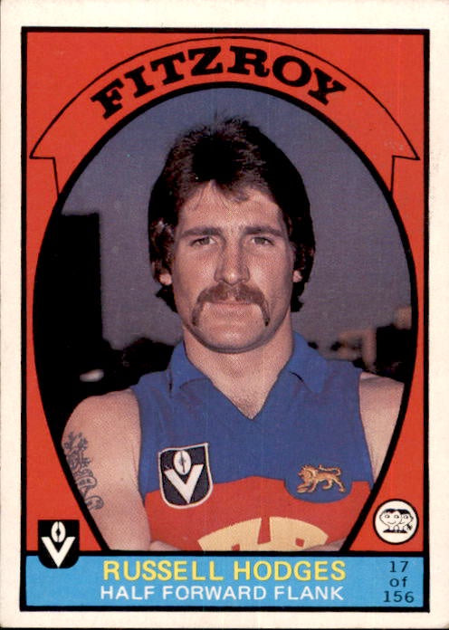 Russell Hodges, 1978 Scanlens VFL