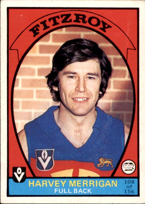 Harvey Merrigan, 1978 Scanlens VFL