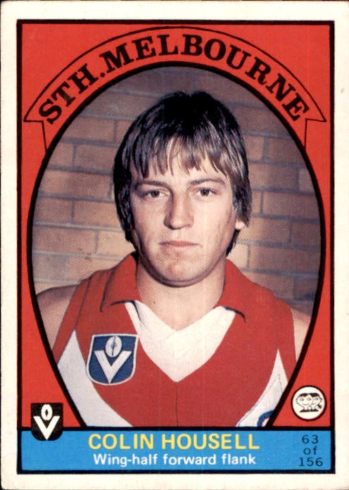 Colin Housell, 1978 Scanlens VFL