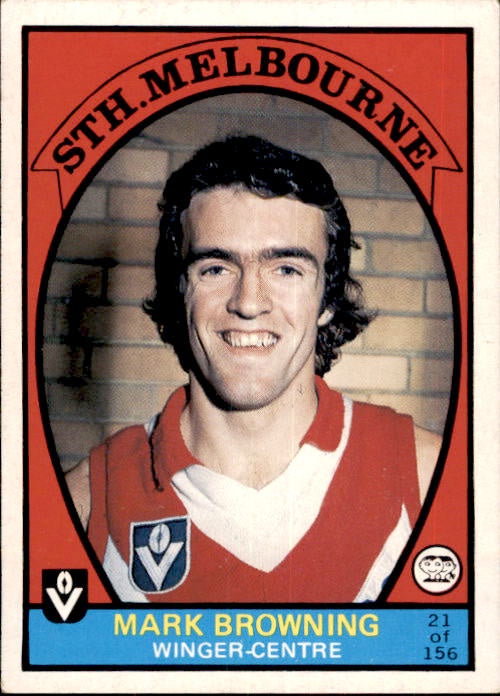 Mark Browning, 1978 Scanlens VFL