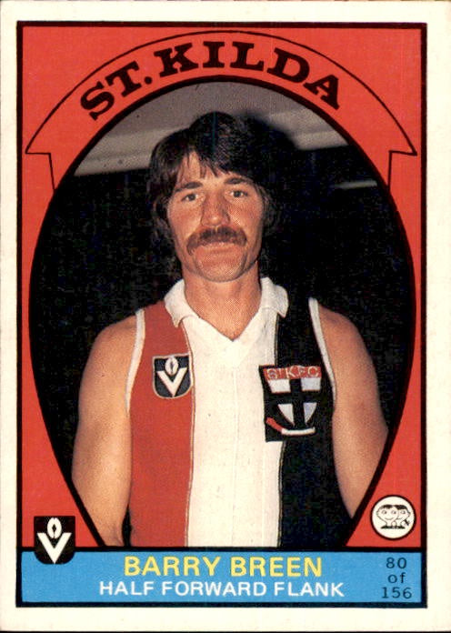 Barry Breen, 1978 Scanlens VFL