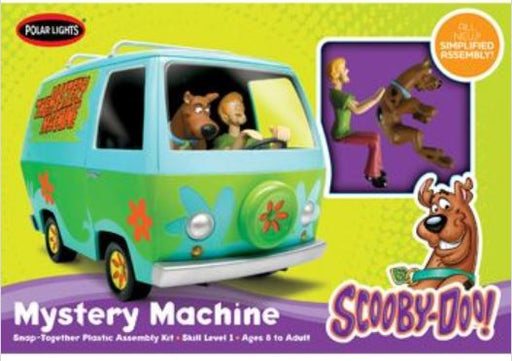 Scooby Doo Mystery Machine, Plastic Model Kit (Snap), 1:25 Scale