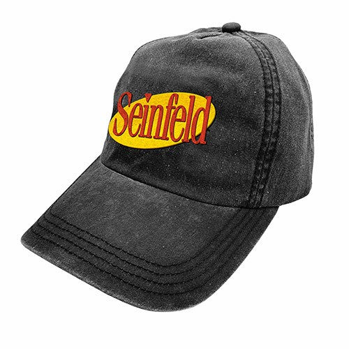 SEINFELD WASHED BLACK CAP