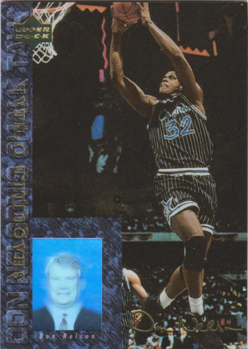 Shaquille O'Neal, Chalk Talk,, 1994-95 UD USA Basketball