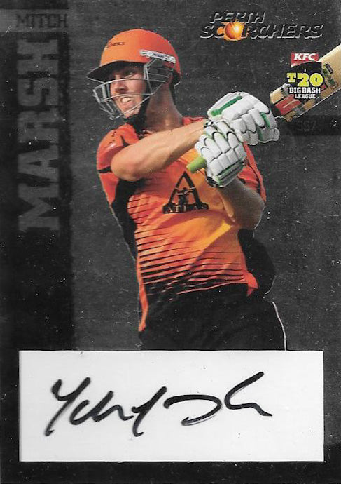 Mitch Marsh, Star Signature, 2012-13 SE T20 BBL CA Cricket