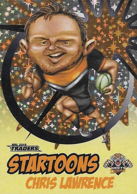 Chris Lawrence, Yellow Startoons, 2018 ESP Traders NRL