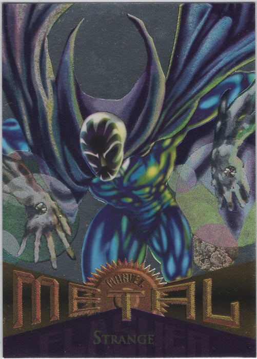 Strange, #61, Silver Flasher Parallel, 1995 Marvel Metal Universe