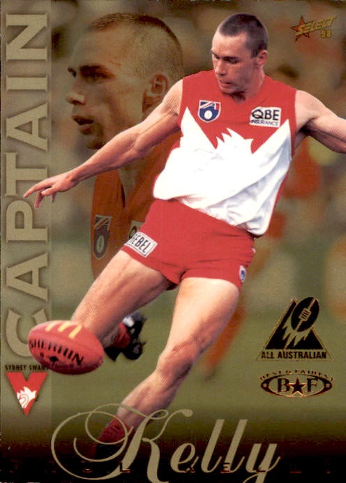 Paul Kelly, Captain Card, 1998 Select AFL