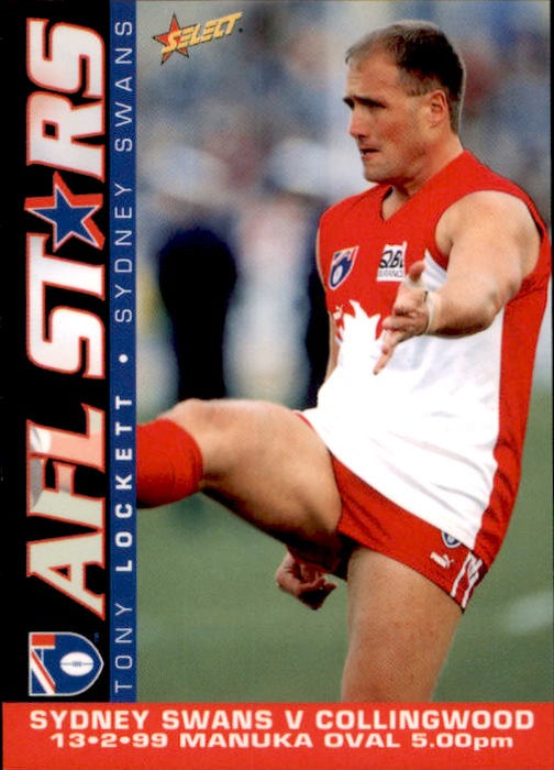 Tony Lockett, AFL Stars, Ansett Australia Cup 1999, 1999 Select AFL