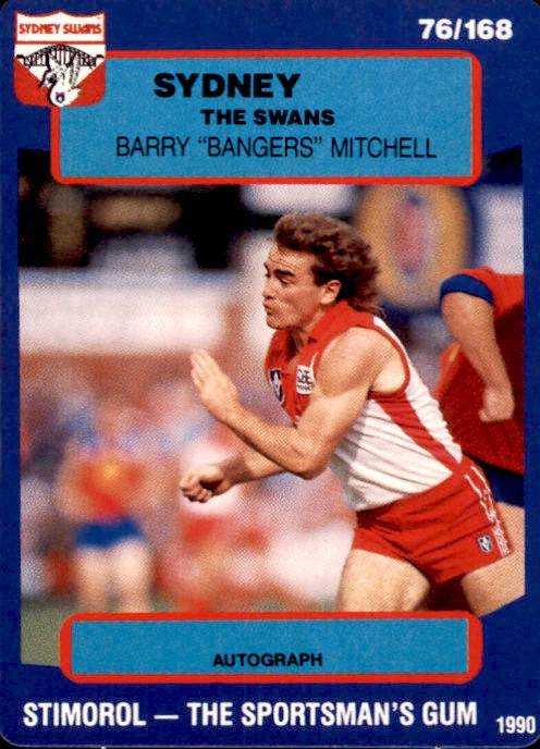 Barry Mitchell, 1990 Stimorol AFL