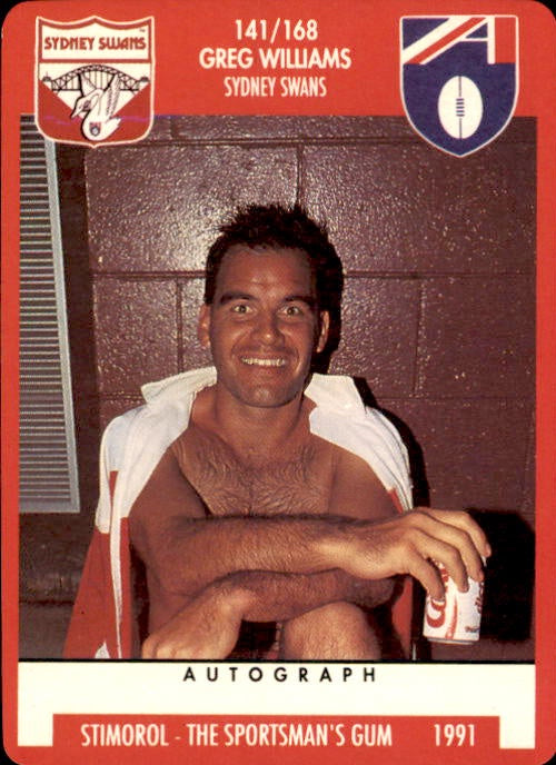 Greg Williams, 1991 Stimorol AFL