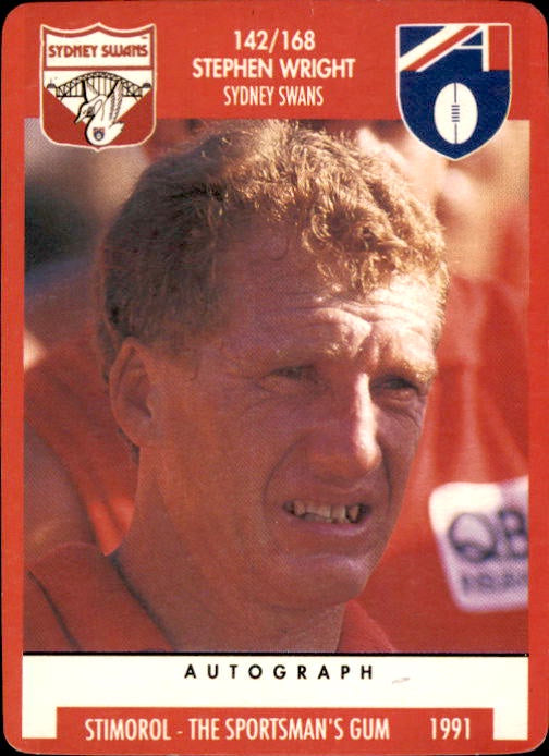 Stephen Wright, 1991 Stimorol AFL