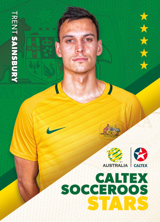 Trent Sainsbury, Caltex Socceroos Stars, 2018 Tap'n'play Soccer Trading Cards