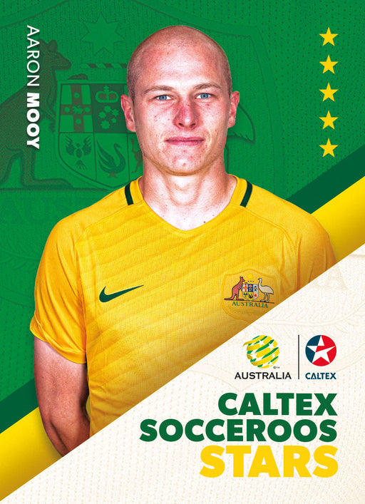 Aaron Mooy, Caltex Socceroos Stars, 2018 Tap'n'play Soccer Trading Cards