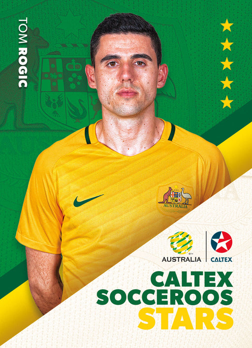 Tom Rogic, Caltex Socceroos Stars, 2018 Tap'n'play Soccer Trading Cards