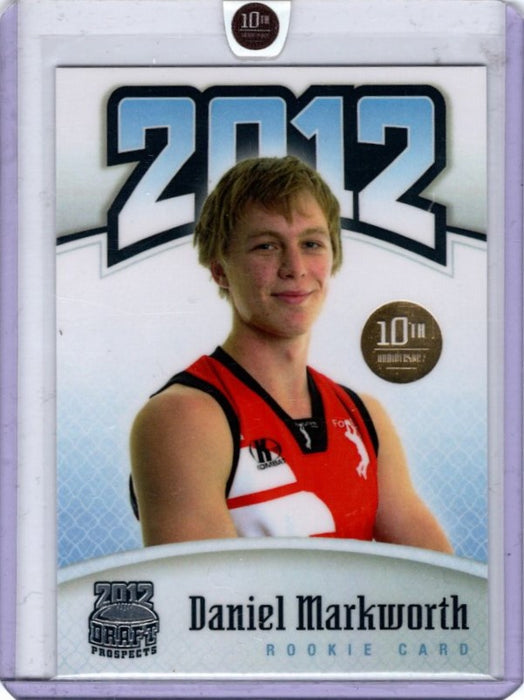Daniel Markworth, 2012 Top Prospects 10th Anniversary RC, 04/10