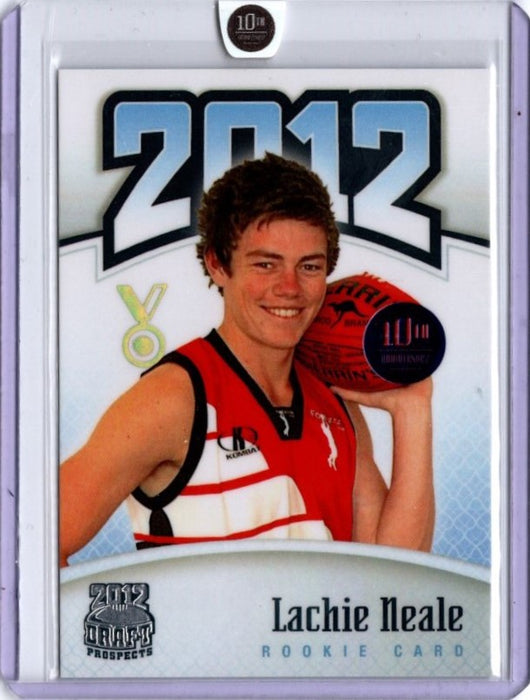 Lachie Neale, Medallist, 2012 Top Prospects 10th Anniversary RC, 10/10