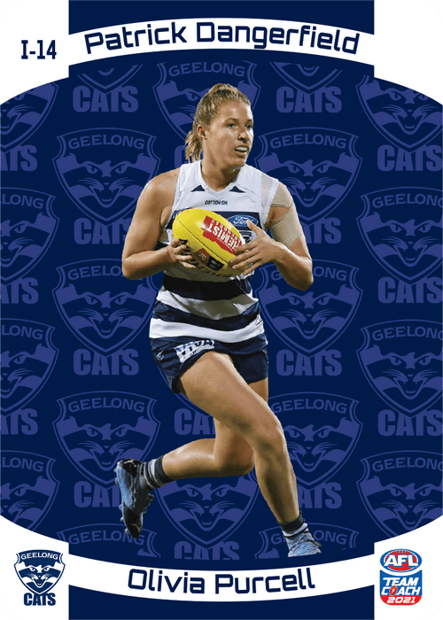 Dangerfield, Purcell, 3D Icons, 2021 Teamcoach AFL