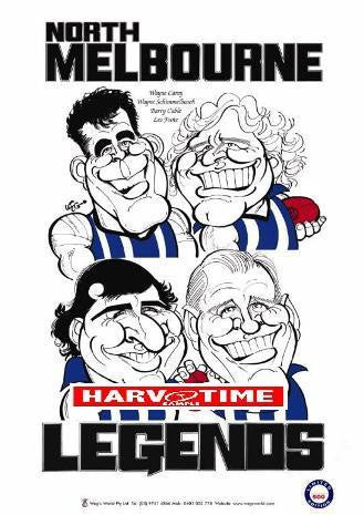 WEG North Melbourne Legends Poster